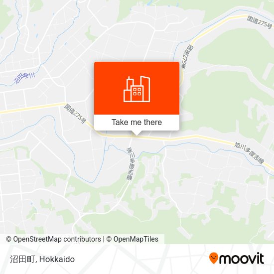 沼田町 map
