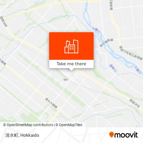 清水町 map