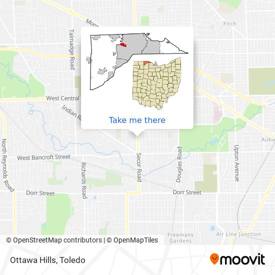 Ottawa Hills map