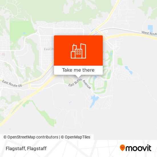 Mapa de Flagstaff