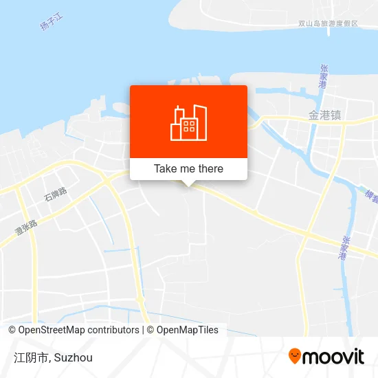 江阴市 map