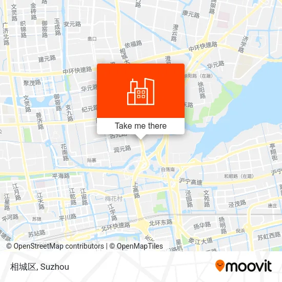 相城区 map