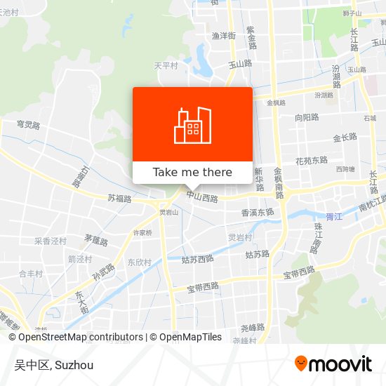 吴中区 map