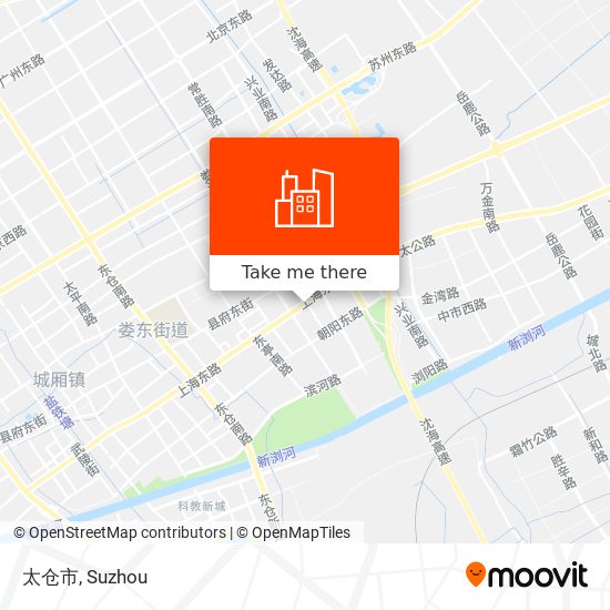太仓市 map