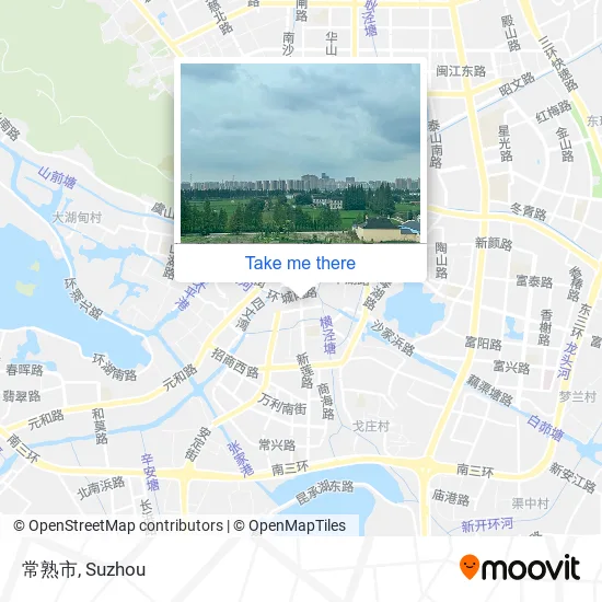常熟市 map