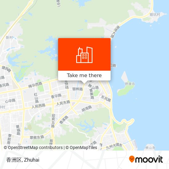 香洲区 map