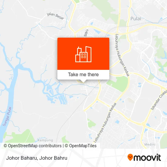 Johor Baharu map