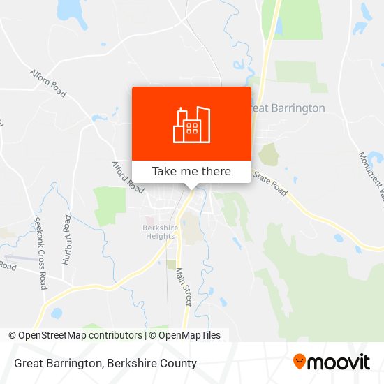 Great Barrington map