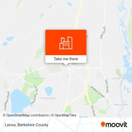 Lenox map