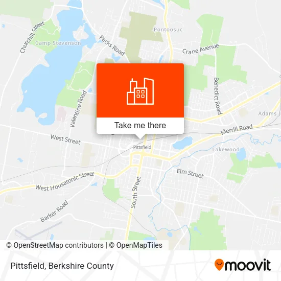 Pittsfield map