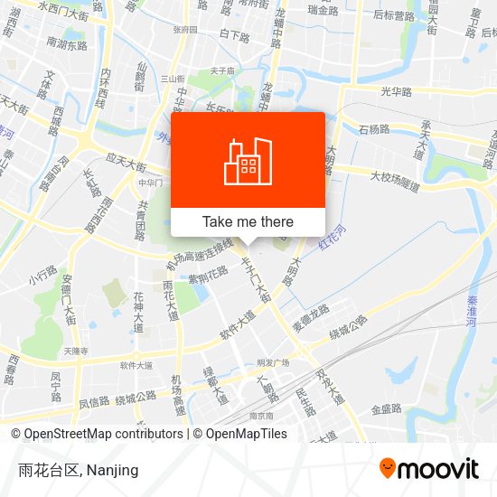 雨花台区 map