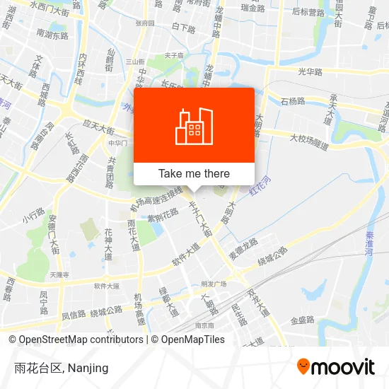 雨花台区 map