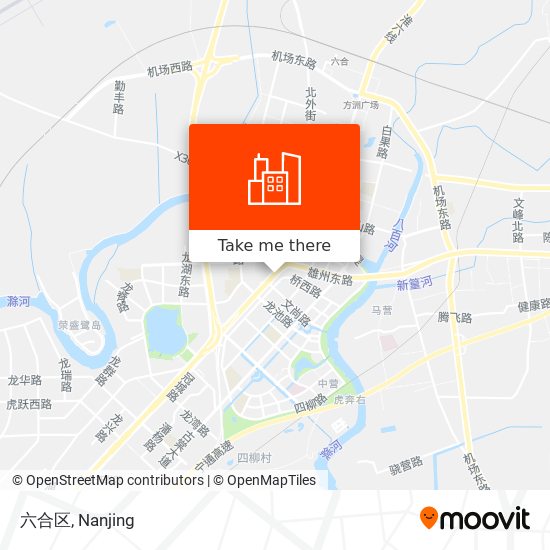 六合区 map