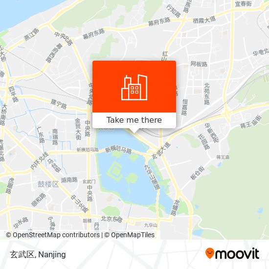 玄武区 map