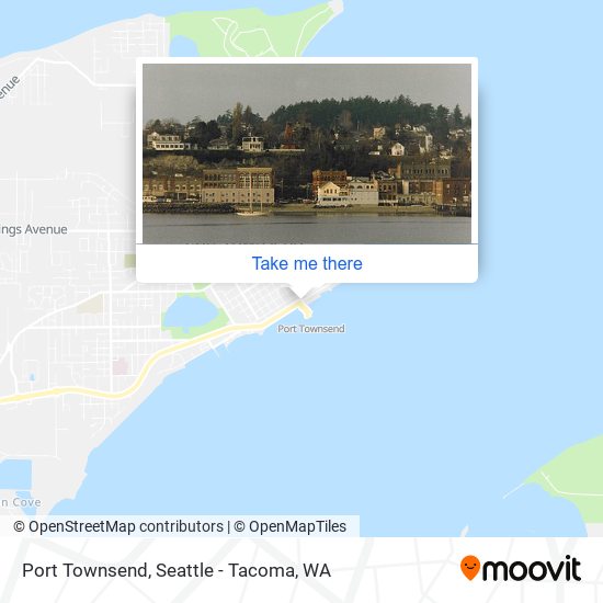 Port Townsend map