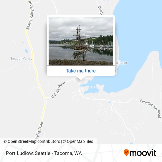 Port Ludlow map