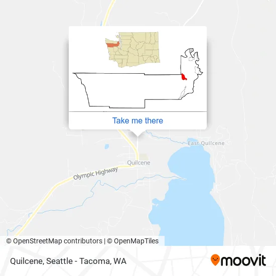Quilcene map