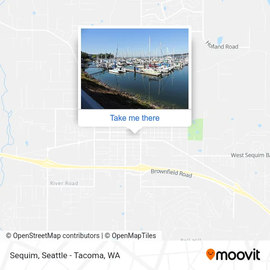 Sequim map