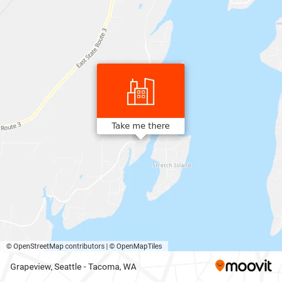 Grapeview map