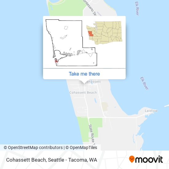 Mapa de Cohassett Beach