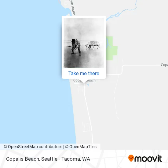 Copalis Beach map