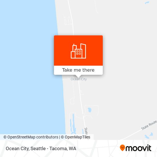 Mapa de Ocean City