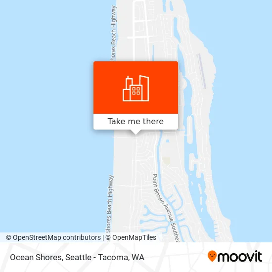 Ocean Shores map