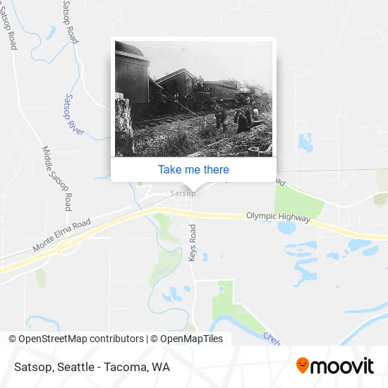 Satsop map