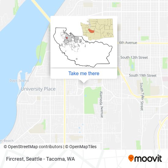 Fircrest map