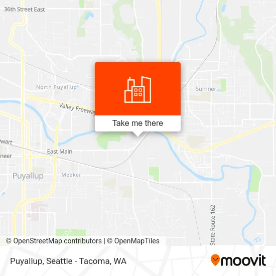 Puyallup map