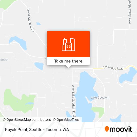 Kayak Point map