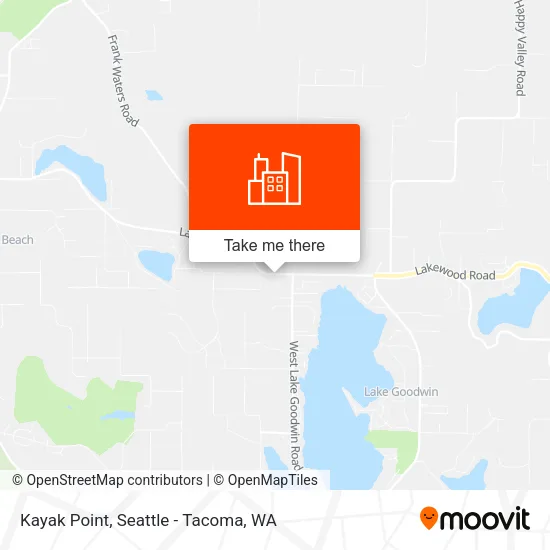 Kayak Point map