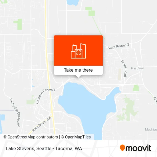 Lake Stevens map