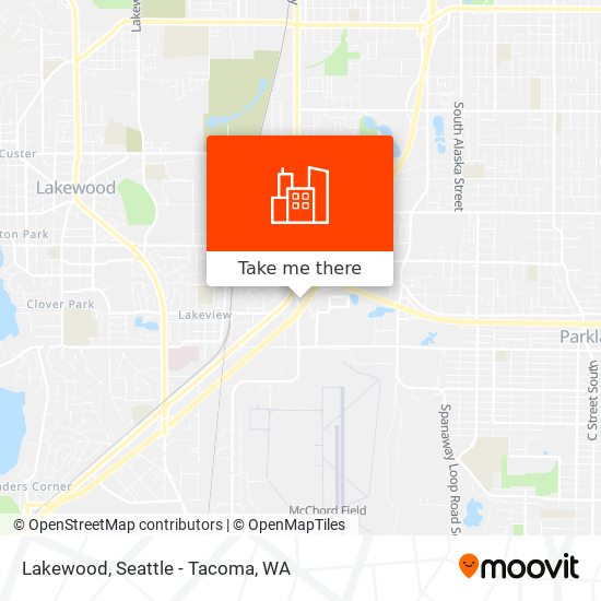 Lakewood map