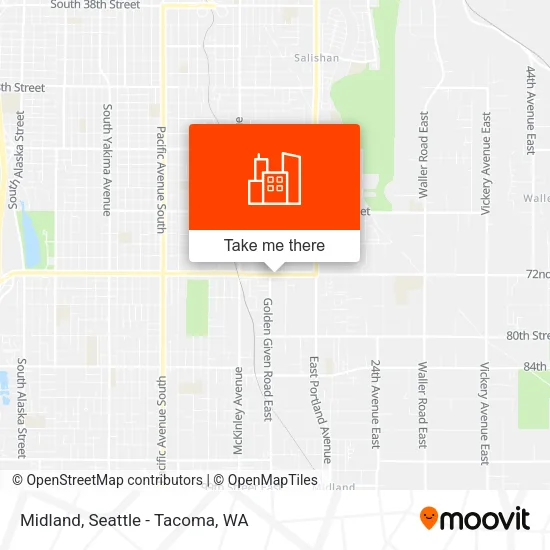 Midland map