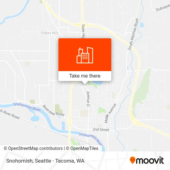 Snohomish map