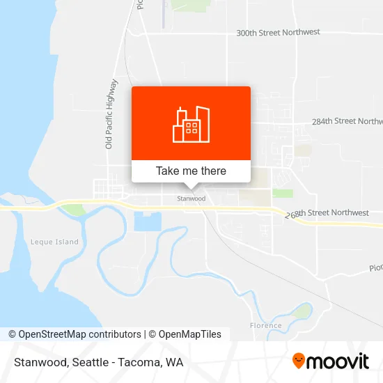 Stanwood map