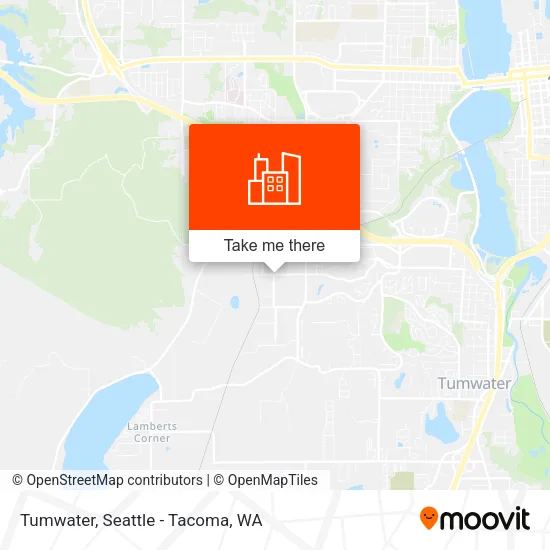 Tumwater map
