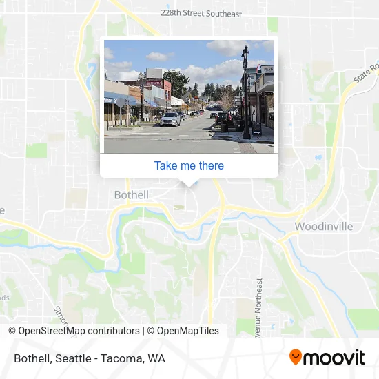 Bothell map