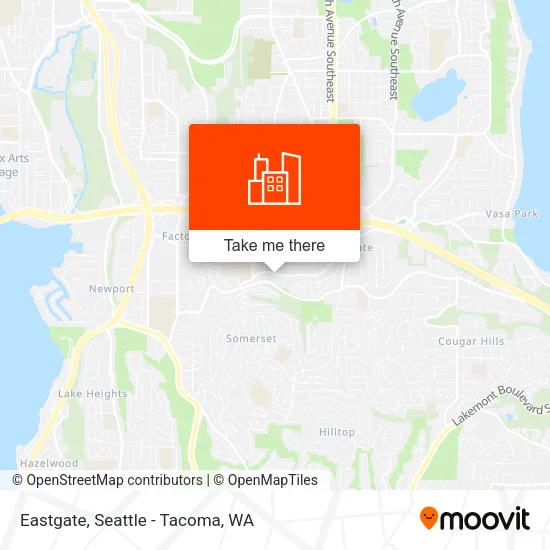 Eastgate map