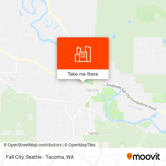 Fall City map