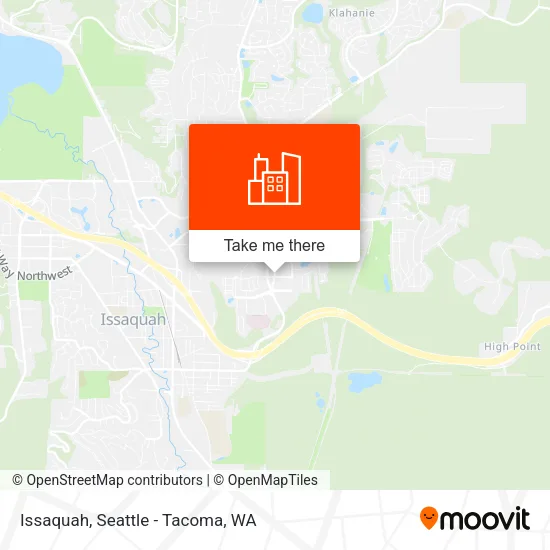 Issaquah map
