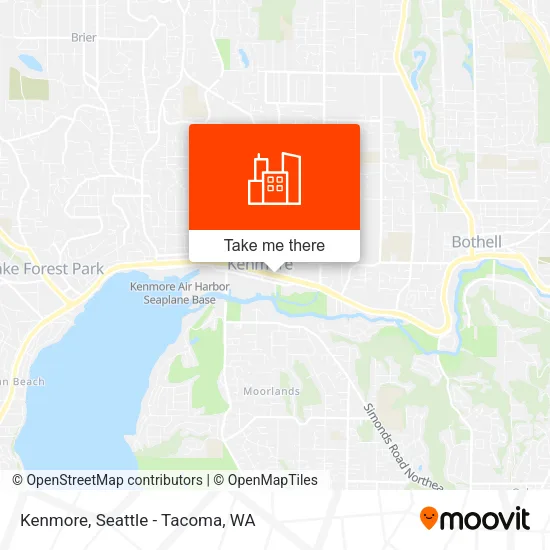 Kenmore map