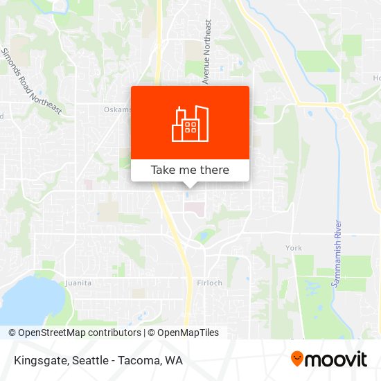 Kingsgate map