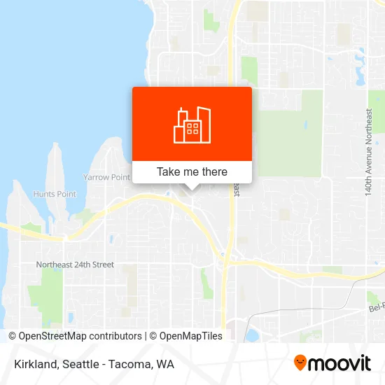 Kirkland map