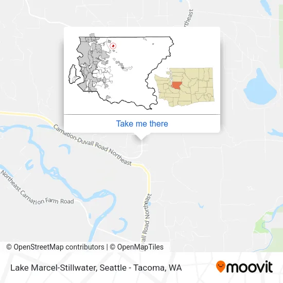 Lake Marcel-Stillwater map