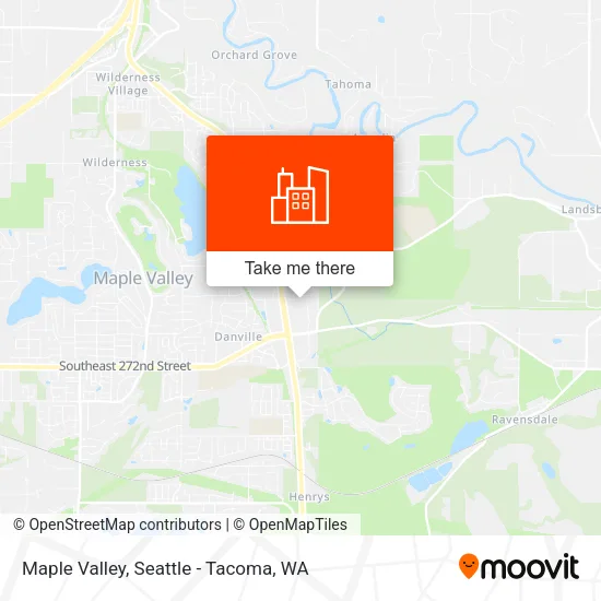 Maple Valley map