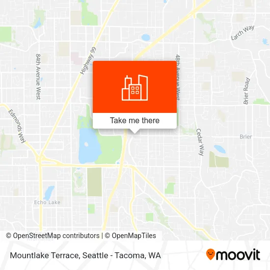 Mountlake Terrace map
