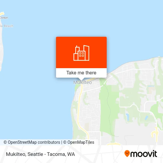 Mukilteo map