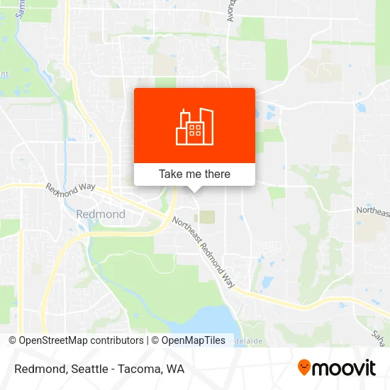 Redmond map